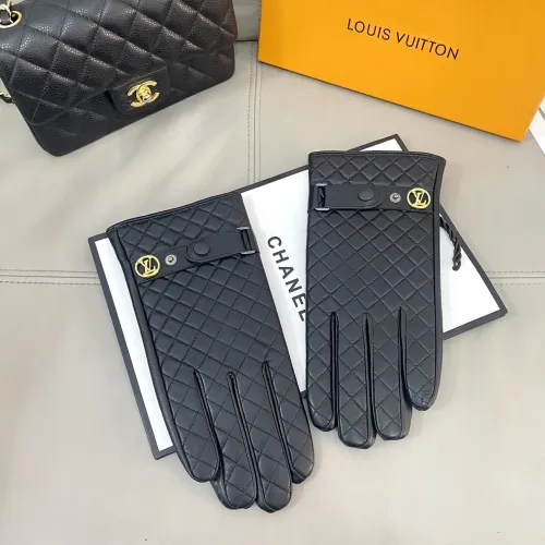 Replica Louis Vuitton LV Gloves For Men #1396669 $45.00 USD for Wholesale