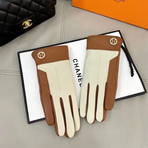 Wholesale Hermes Gloves For Women #1396678 $48.00 USD, Wholesale Quality Replica Hermes Gloves