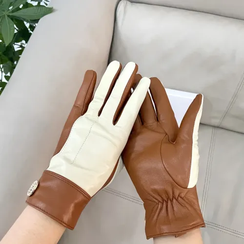 Replica Hermes Gloves For Women #1396678 $48.00 USD for Wholesale