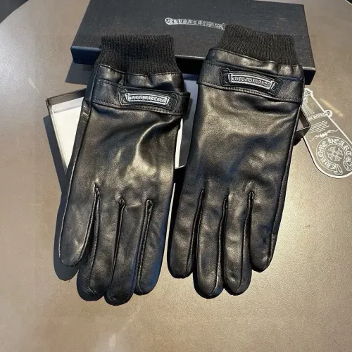 Wholesale Chrome Hearts Gloves For Men #1396688 $52.00 USD, Wholesale Quality Replica Chrome Hearts Gloves