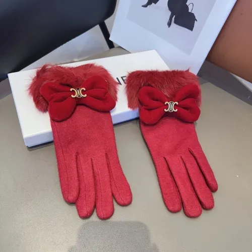 Replica Celine Gloves #1396689 $36.00 USD for Wholesale