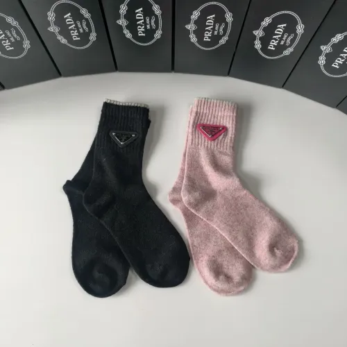 Wholesale Prada Socks #1396854 $29.00 USD, Wholesale Quality Replica Prada Socks