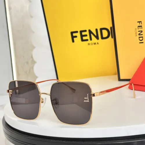 Wholesale Fendi AAA Quality Sunglasses #1396943 $60.00 USD, Wholesale Quality Replica Fendi AAA Quality Sunglasses