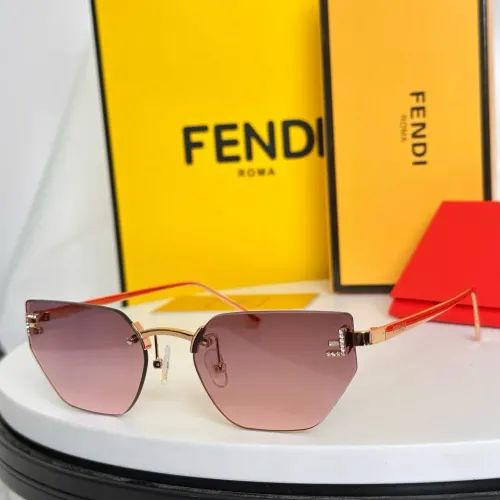 Wholesale Fendi AAA Quality Sunglasses #1396957 $60.00 USD, Wholesale Quality Replica Fendi AAA Quality Sunglasses