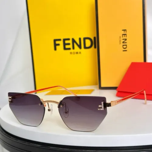 Wholesale Fendi AAA Quality Sunglasses #1396960 $60.00 USD, Wholesale Quality Replica Fendi AAA Quality Sunglasses