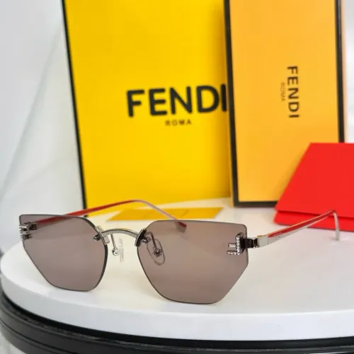 Wholesale Fendi AAA Quality Sunglasses #1396961 $60.00 USD, Wholesale Quality Replica Fendi AAA Quality Sunglasses