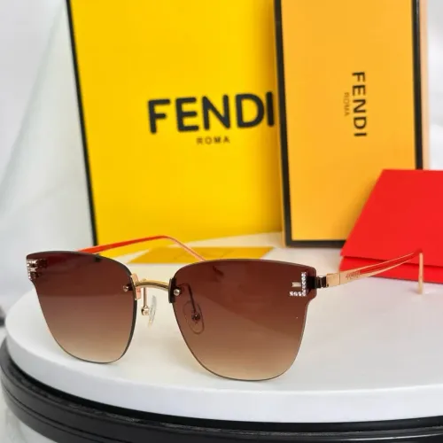 Wholesale Fendi AAA Quality Sunglasses #1396967 $60.00 USD, Wholesale Quality Replica Fendi AAA Quality Sunglasses