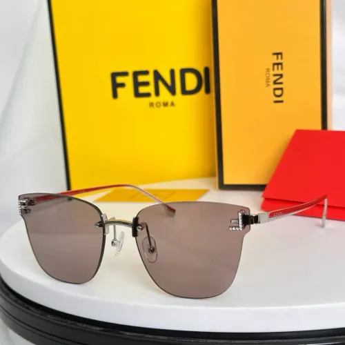 Wholesale Fendi AAA Quality Sunglasses #1396968 $60.00 USD, Wholesale Quality Replica Fendi AAA Quality Sunglasses