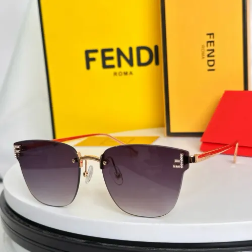 Wholesale Fendi AAA Quality Sunglasses #1396969 $60.00 USD, Wholesale Quality Replica Fendi AAA Quality Sunglasses