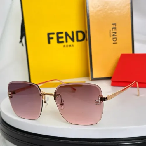 Wholesale Fendi AAA Quality Sunglasses #1396972 $60.00 USD, Wholesale Quality Replica Fendi AAA Quality Sunglasses