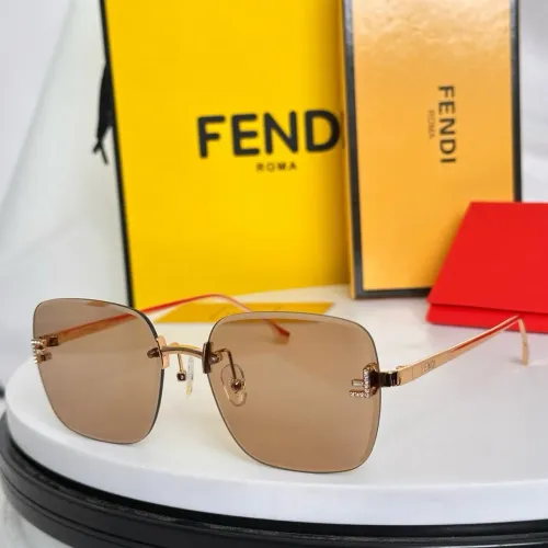 Wholesale Fendi AAA Quality Sunglasses #1396974 $60.00 USD, Wholesale Quality Replica Fendi AAA Quality Sunglasses