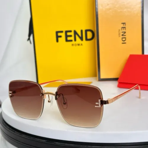 Wholesale Fendi AAA Quality Sunglasses #1396975 $60.00 USD, Wholesale Quality Replica Fendi AAA Quality Sunglasses