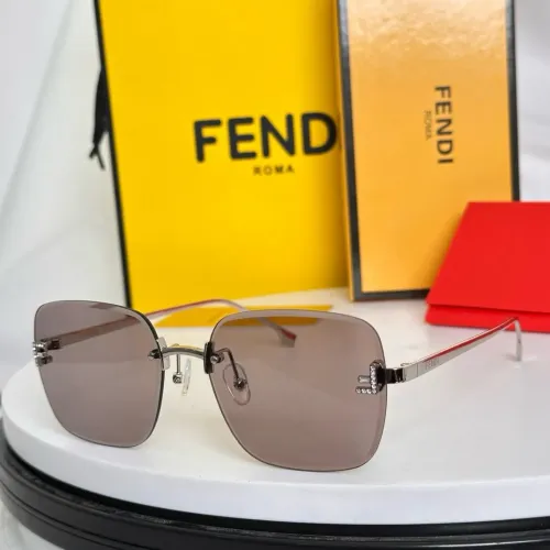 Wholesale Fendi AAA Quality Sunglasses #1396976 $60.00 USD, Wholesale Quality Replica Fendi AAA Quality Sunglasses