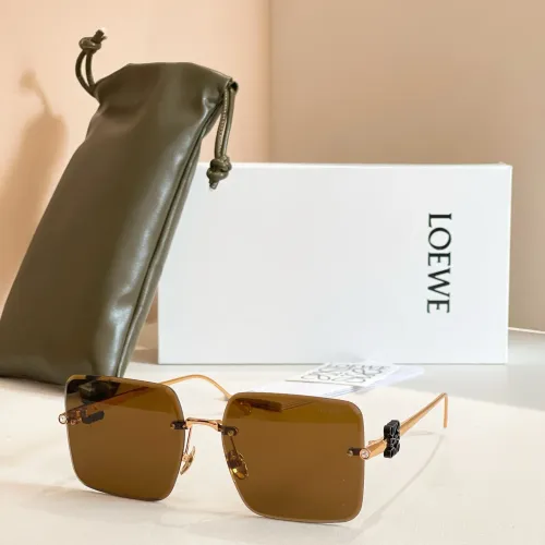 Wholesale LOEWE AAA Quality Sunglasses #1397037 $64.00 USD, Wholesale Quality Replica LOEWE AAA Quality Sunglasses