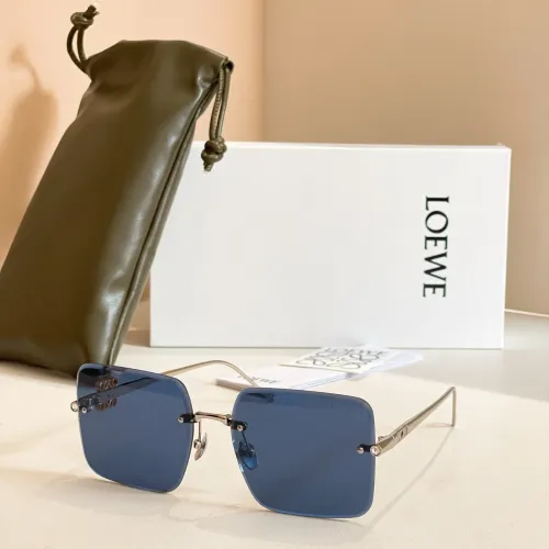 Wholesale LOEWE AAA Quality Sunglasses #1397039 $64.00 USD, Wholesale Quality Replica LOEWE AAA Quality Sunglasses