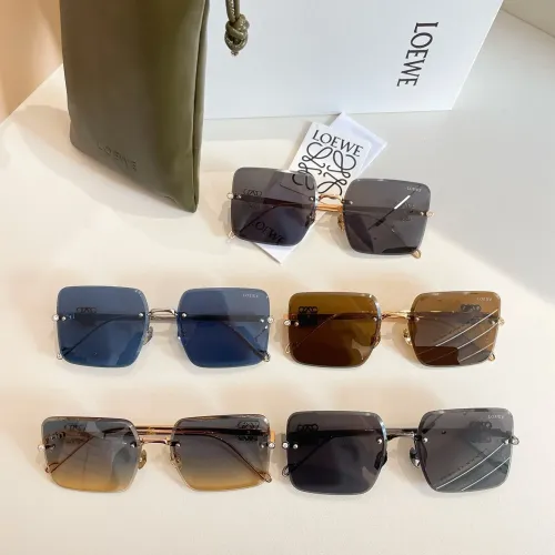Replica LOEWE AAA Quality Sunglasses #1397039 $64.00 USD for Wholesale