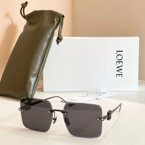 Wholesale LOEWE AAA Quality Sunglasses #1397042 $64.00 USD, Wholesale Quality Replica LOEWE AAA Quality Sunglasses