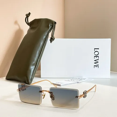 Wholesale LOEWE AAA Quality Sunglasses #1397044 $64.00 USD, Wholesale Quality Replica LOEWE AAA Quality Sunglasses