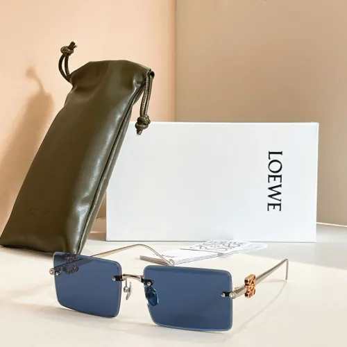 Wholesale LOEWE AAA Quality Sunglasses #1397045 $64.00 USD, Wholesale Quality Replica LOEWE AAA Quality Sunglasses