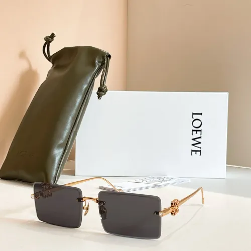 Wholesale LOEWE AAA Quality Sunglasses #1397048 $64.00 USD, Wholesale Quality Replica LOEWE AAA Quality Sunglasses