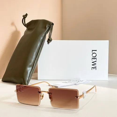 Wholesale LOEWE AAA Quality Sunglasses #1397051 $64.00 USD, Wholesale Quality Replica LOEWE AAA Quality Sunglasses