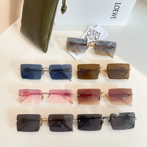 Replica LOEWE AAA Quality Sunglasses #1397051 $64.00 USD for Wholesale