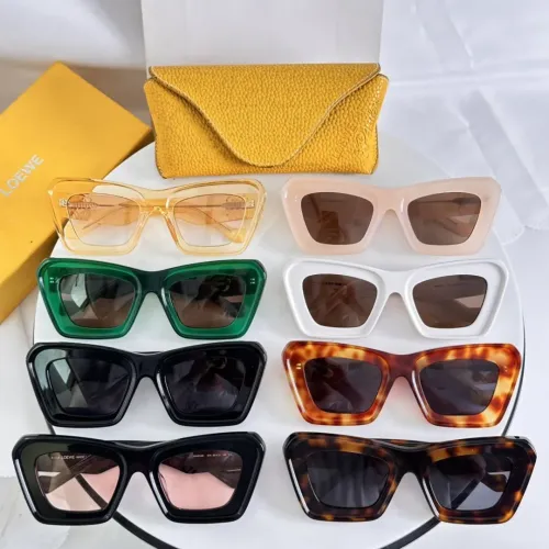 Replica LOEWE AAA Quality Sunglasses #1397056 $60.00 USD for Wholesale
