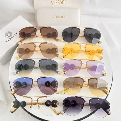 Replica Versace AAA Quality Sunglasses #1397082 $60.00 USD for Wholesale