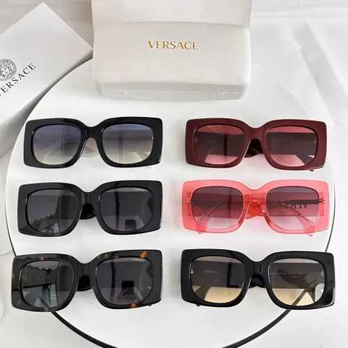Replica Versace AAA Quality Sunglasses #1397098 $60.00 USD for Wholesale