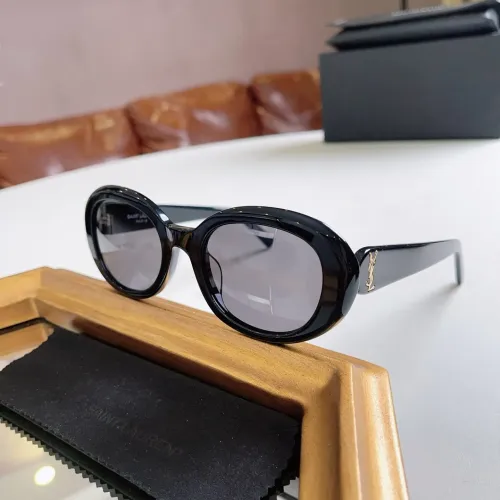 Wholesale Yves Saint Laurent YSL AAA Quality Sunglasses #1397152 $48.00 USD, Wholesale Quality Replica Yves Saint Laurent YSL AAA Quality Sunglasses