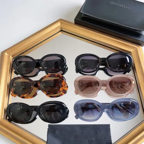 Replica Yves Saint Laurent YSL AAA Quality Sunglasses #1397152 $48.00 USD for Wholesale