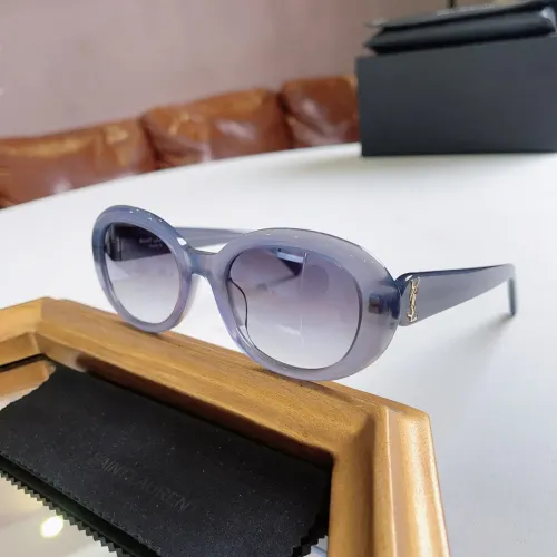 Wholesale Yves Saint Laurent YSL AAA Quality Sunglasses #1397156 $48.00 USD, Wholesale Quality Replica Yves Saint Laurent YSL AAA Quality Sunglasses