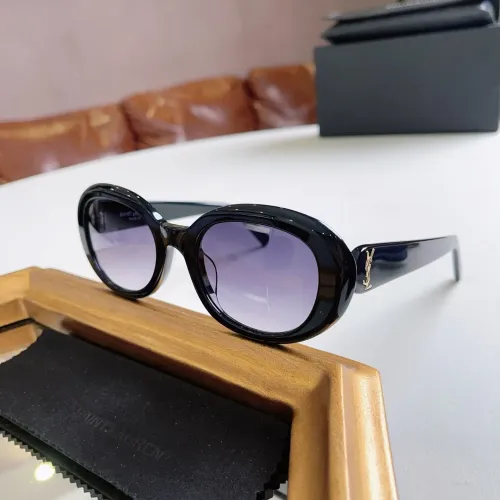 Wholesale Yves Saint Laurent YSL AAA Quality Sunglasses #1397157 $48.00 USD, Wholesale Quality Replica Yves Saint Laurent YSL AAA Quality Sunglasses