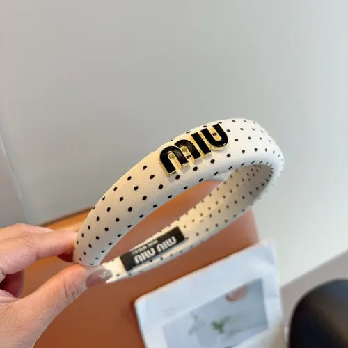 Wholesale MIU MIU Headband For Women #1397209 $27.00 USD, Wholesale Quality Replica MIU MIU Headband