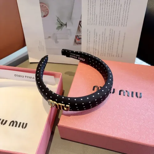 Replica MIU MIU Headband For Women #1397210 $27.00 USD for Wholesale