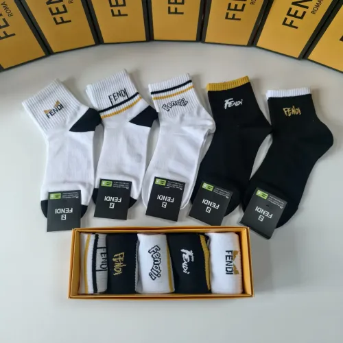 Wholesale Fendi Socks #1397211 $27.00 USD, Wholesale Quality Replica Fendi Socks