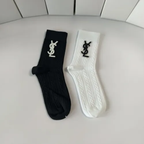 Wholesale Yves Saint Laurent YSL Socks #1397220 $29.00 USD, Wholesale Quality Replica Yves Saint Laurent YSL Socks