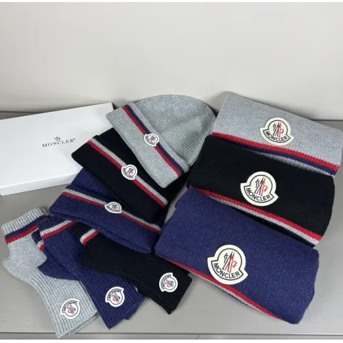 Replica Moncler Hat and Scarf and Glove Set #1397243 $52.00 USD for Wholesale