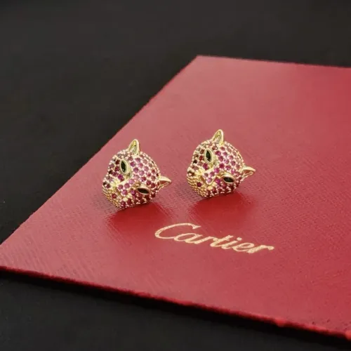 Replica Cartier Earrings For Women #1397460 $34.00 USD for Wholesale