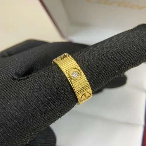 Replica Cartier Rings In Gold For Unisex #1397473 $27.00 USD for Wholesale