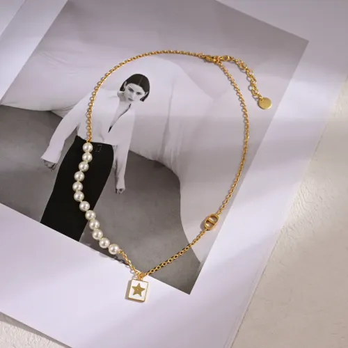 Wholesale Christian Dior Necklaces For Women #1397475 $29.00 USD, Wholesale Quality Replica Christian Dior Necklaces