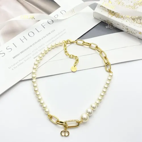 Wholesale Christian Dior Necklaces For Women #1397501 $34.00 USD, Wholesale Quality Replica Christian Dior Necklaces