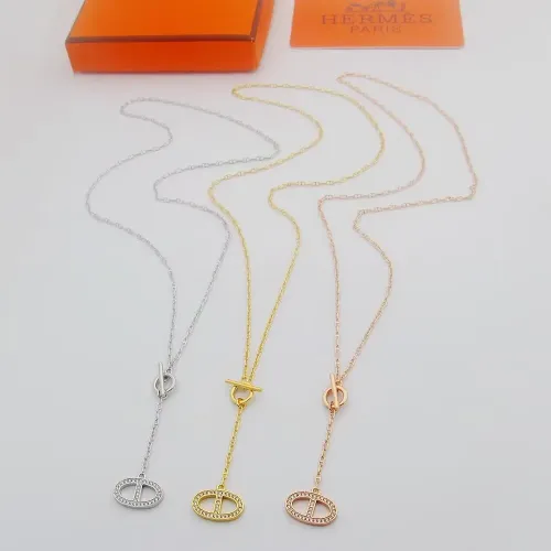 Replica Hermes Necklaces #1397506 $25.00 USD for Wholesale