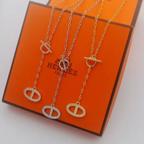 Replica Hermes Necklaces #1397507 $25.00 USD for Wholesale