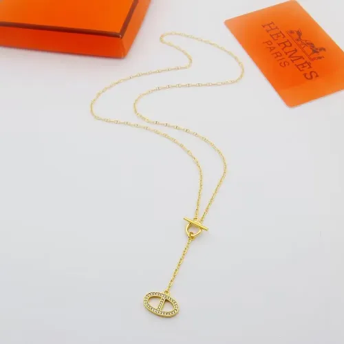 Wholesale Hermes Necklaces #1397508 $25.00 USD, Wholesale Quality Replica Hermes Necklaces