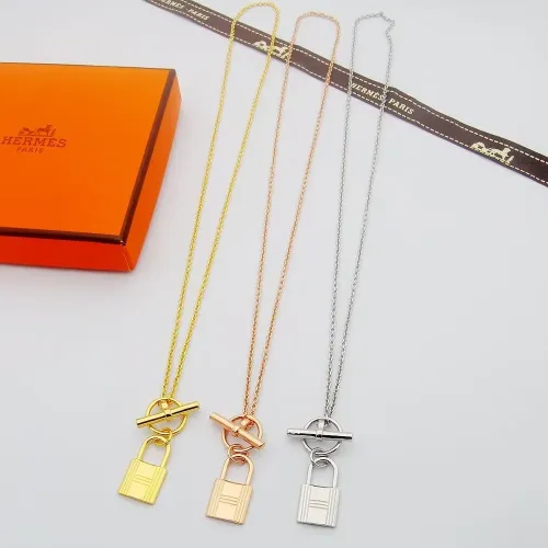 Replica Hermes Necklaces #1397511 $25.00 USD for Wholesale