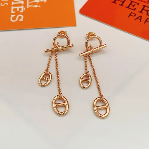 Wholesale Hermes Earrings For Women #1397516 $32.00 USD, Wholesale Quality Replica Hermes Earrings