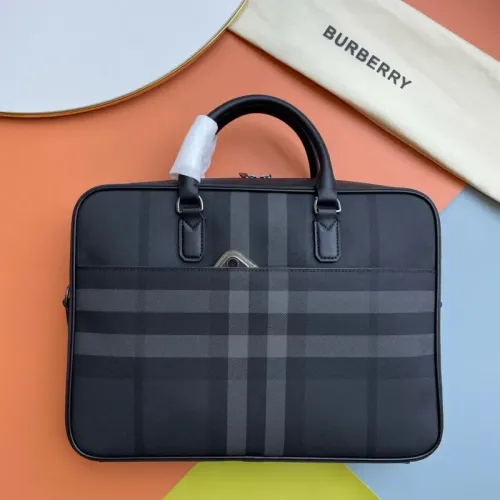 Replica Burberry AAA Man Handbags #1397537 $160.00 USD for Wholesale