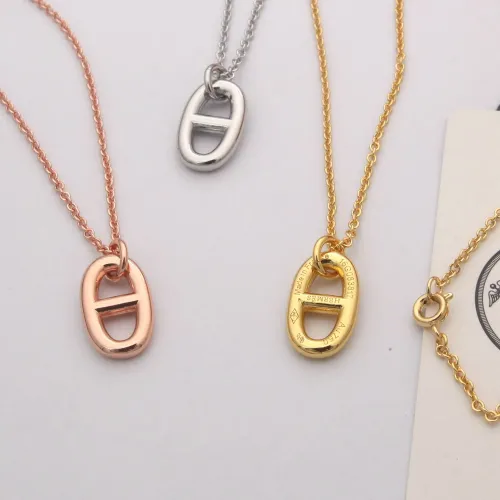 Replica Hermes Necklaces #1397557 $23.00 USD for Wholesale
