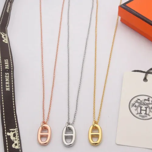 Replica Hermes Necklaces #1397560 $23.00 USD for Wholesale